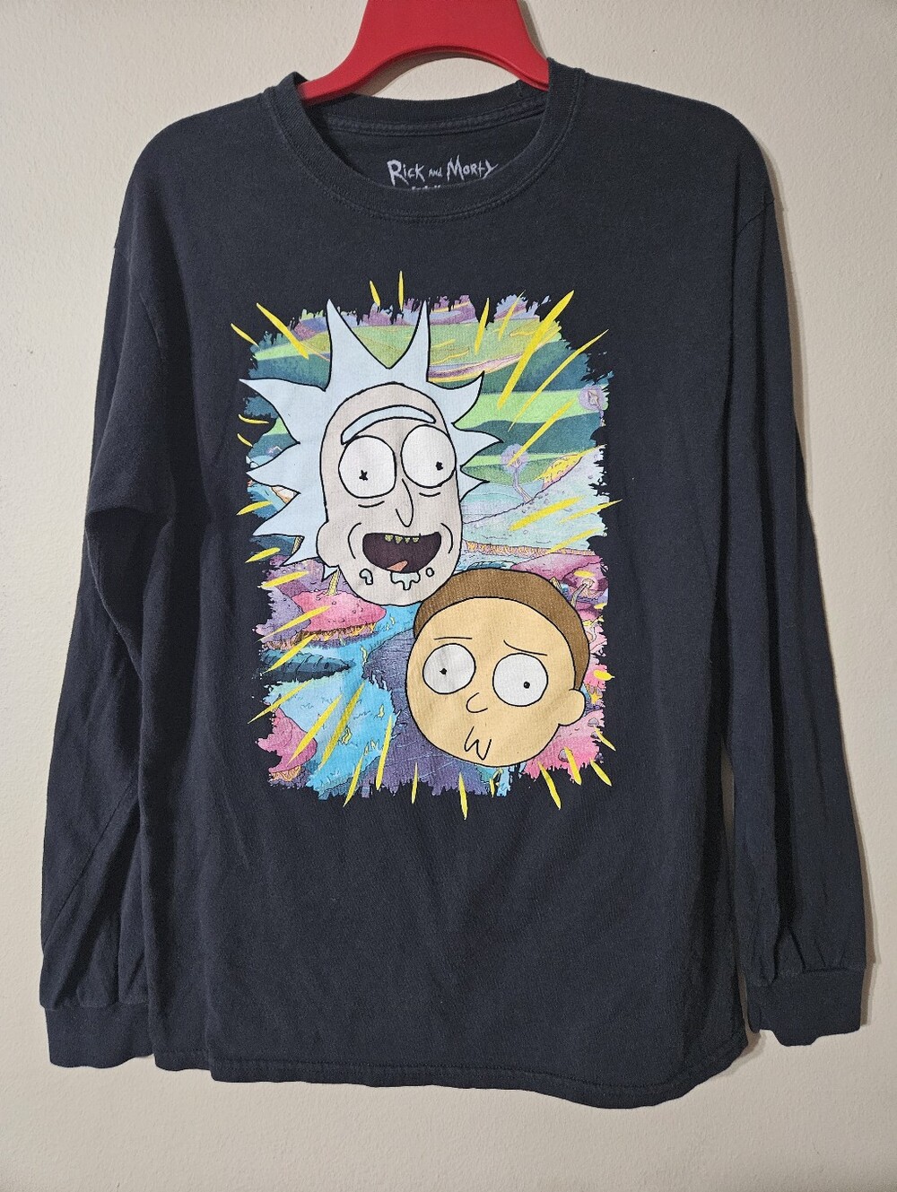 Rick And Morty Long Sleeve Tshirt Medium